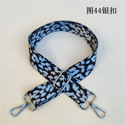 Leopard Print Wide Shoulder Strap - Comfortable Bag Strap Replacement for Messenger Bags, Totes & Purses