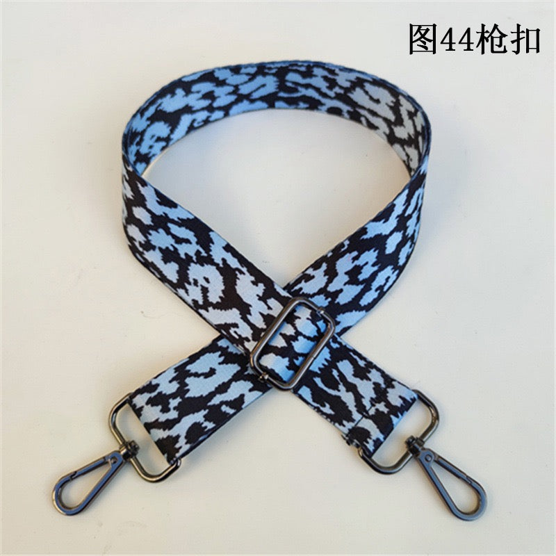 Leopard Print Wide Shoulder Strap - Comfortable Bag Strap Replacement for Messenger Bags, Totes & Purses