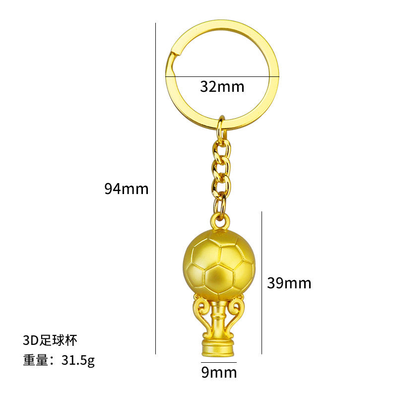 Custom 2026 FIFA World Cup Soccer Charms & Top 5 Leagues Keychains - Fan Souvenirs & Support Gifts