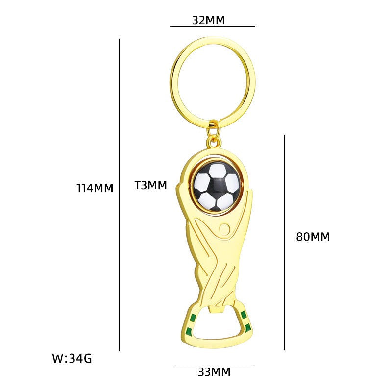 Custom 2026 FIFA World Cup Soccer Charms & Top 5 Leagues Keychains - Fan Souvenirs & Support Gifts
