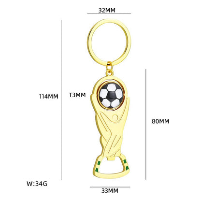 Custom 2026 FIFA World Cup Soccer Charms & Top 5 Leagues Keychains - Fan Souvenirs & Support Gifts