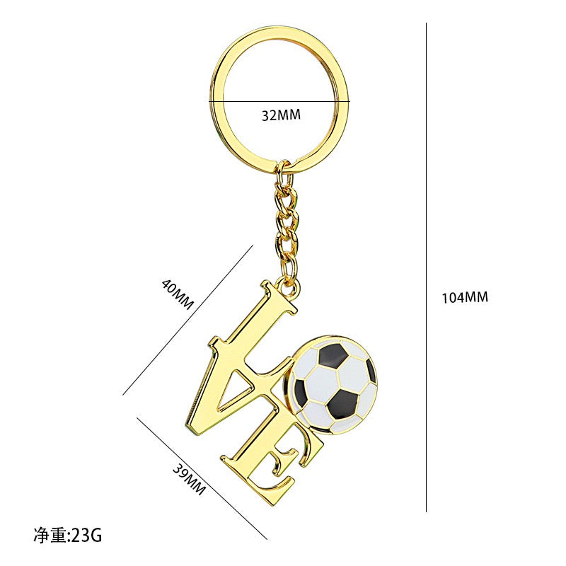 Custom 2026 FIFA World Cup Soccer Charms & Top 5 Leagues Keychains - Fan Souvenirs & Support Gifts