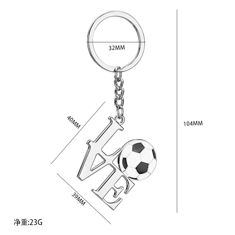 Custom 2026 FIFA World Cup Soccer Charms & Top 5 Leagues Keychains - Fan Souvenirs & Support Gifts