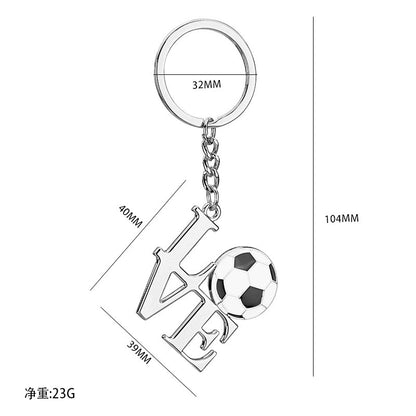 Custom 2026 FIFA World Cup Soccer Charms & Top 5 Leagues Keychains - Fan Souvenirs & Support Gifts